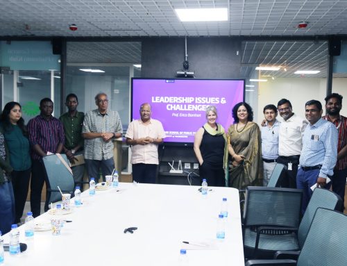 Leadership Workshop with Prof. Erica Barnhart from University of Washington